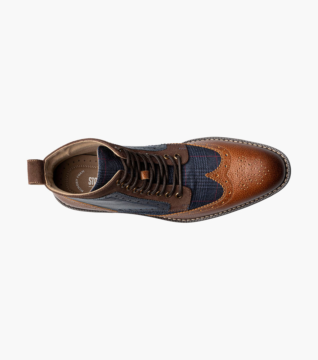Finnegan Wingtip Lace-Up Boot