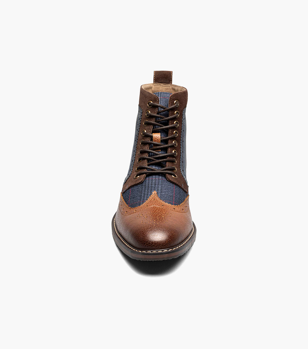 Finnegan Wingtip Lace-Up Boot