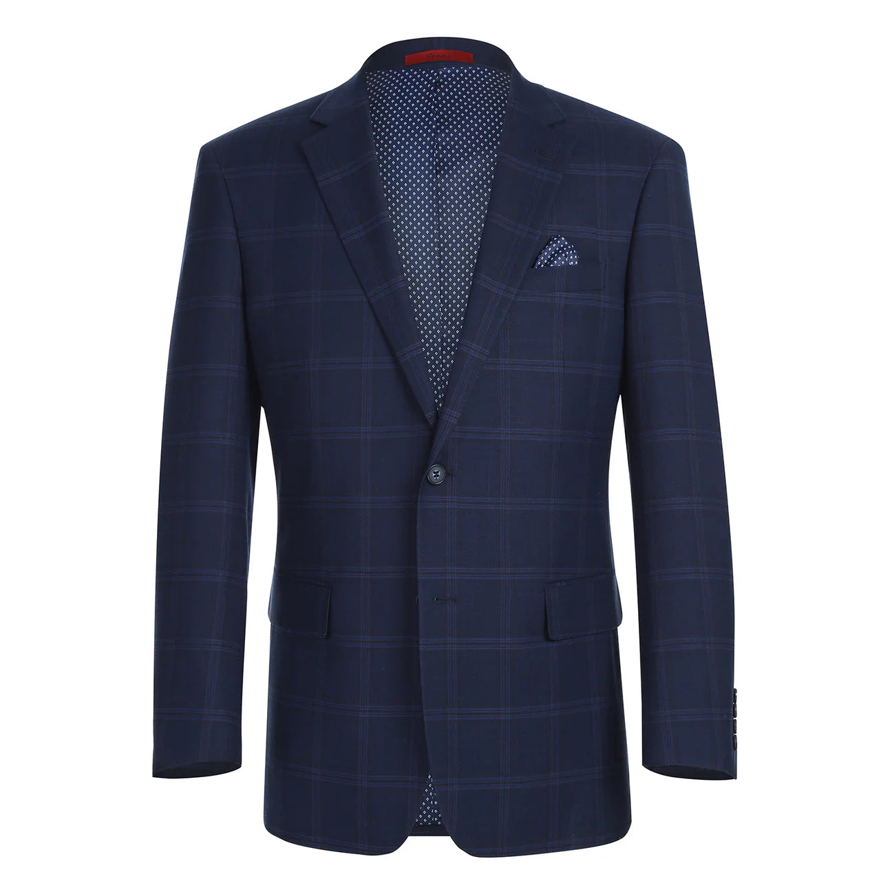 Renoir Classic Fit 2-Piece Suit-Checkered