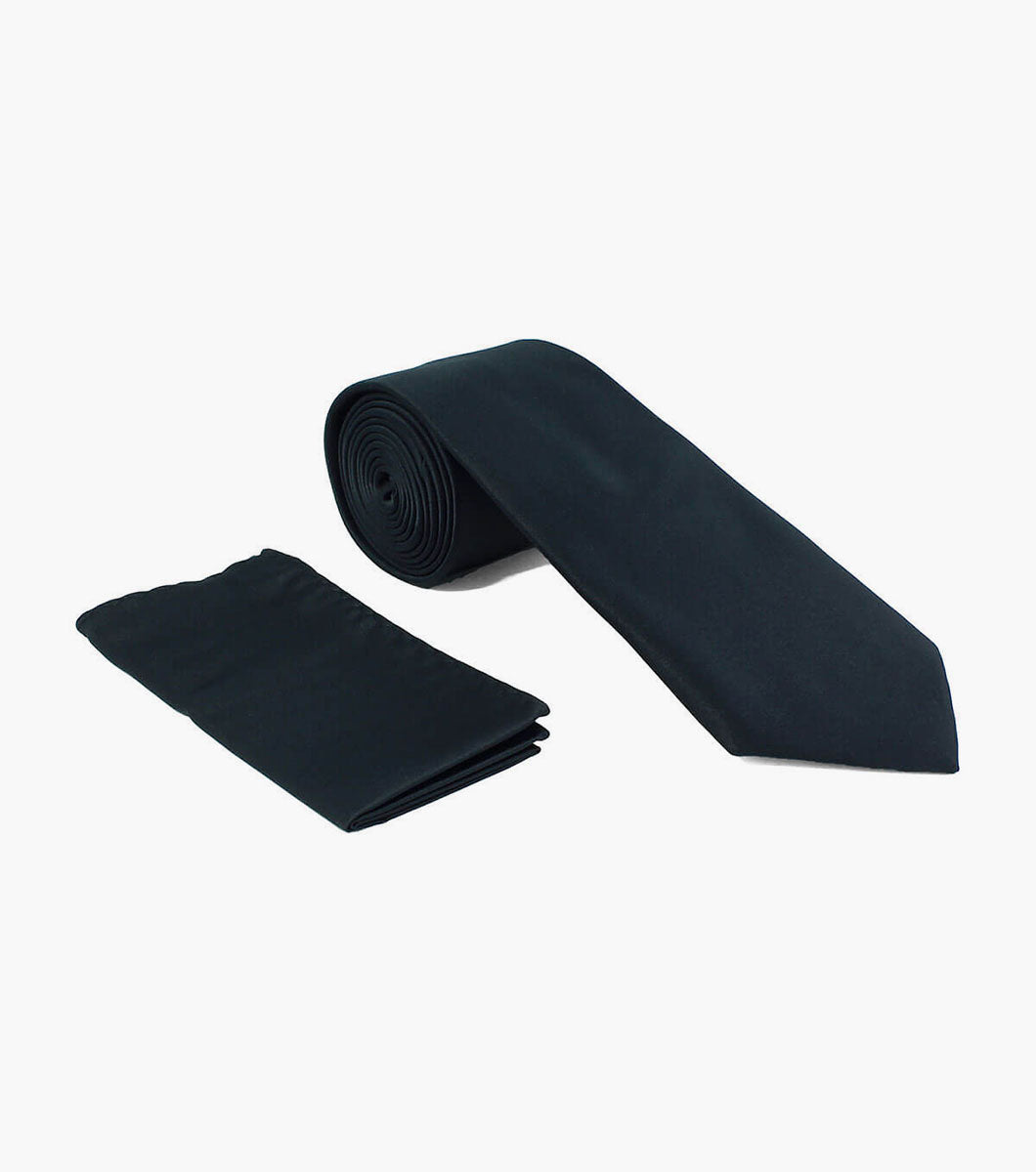 Stacy Adams Tie & Handkerchief Set