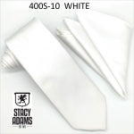 Stacy Adams 400S Tie & Handkerchief Set