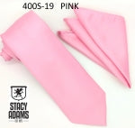 Stacy Adams 400S Tie & Handkerchief Set