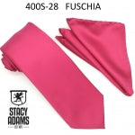 Stacy Adams 400S Tie & Handkerchief Set