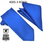 Stacy Adams 400S Tie & Handkerchief Set