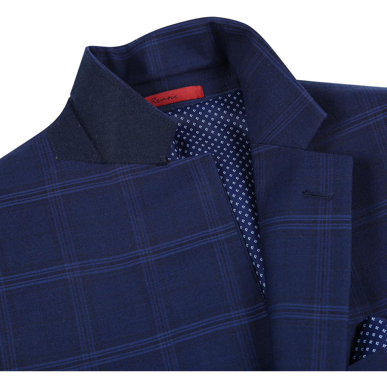 Renoir Classic Fit 2-Piece Suit-Checkered