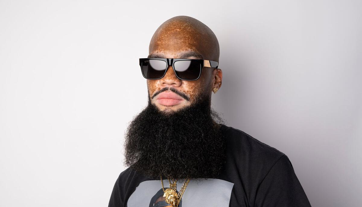 9FIVE 22 Black & 24K Gold Sunglasses