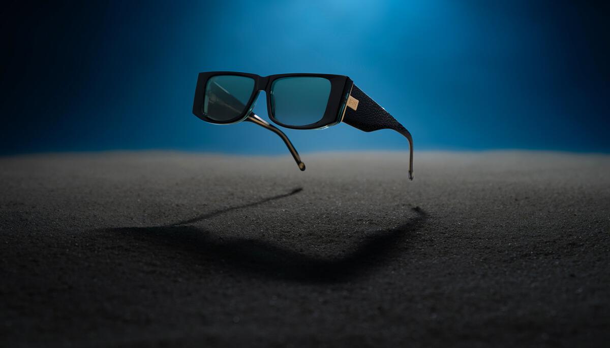 9FIVE Angelo Stingray - Teal Gradient Sunglasses