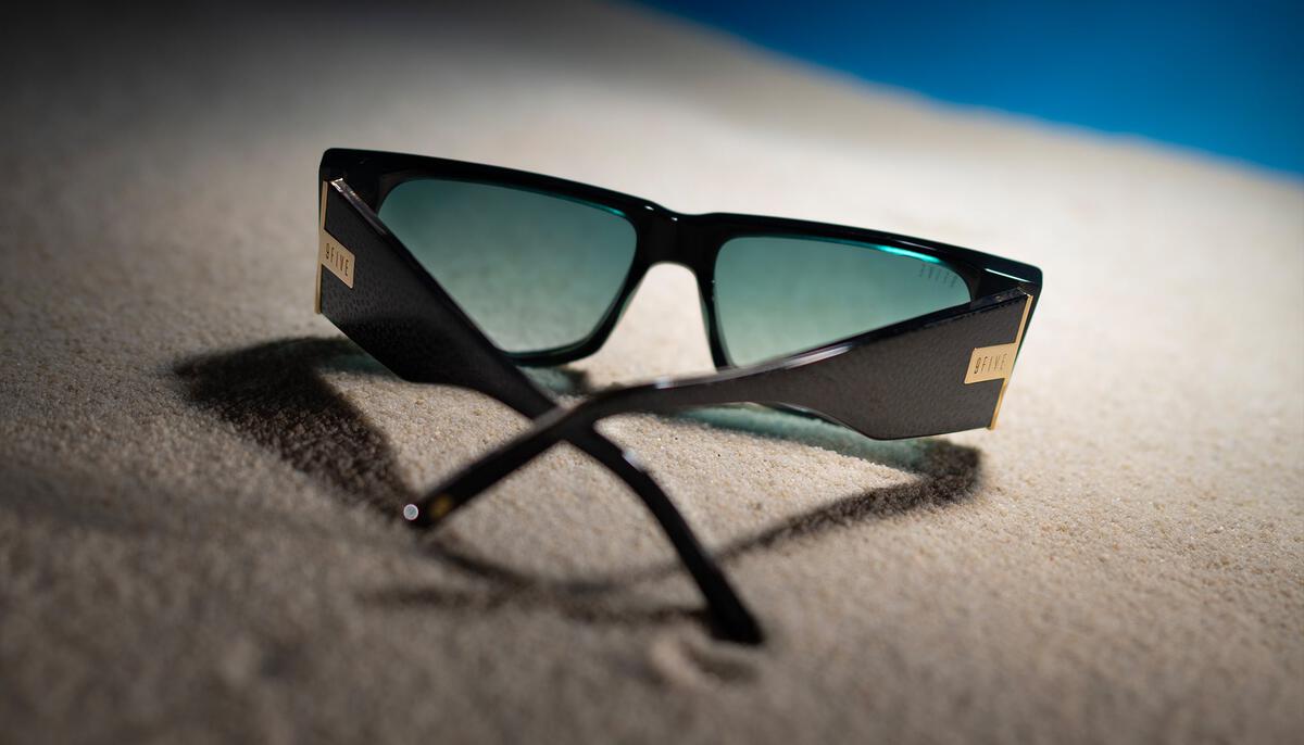 9FIVE Angelo Stingray - Teal Gradient Sunglasses