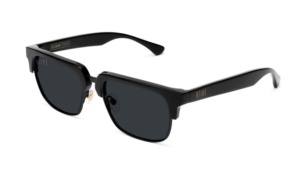 9FIVE Belmont Matte Blackout - Sunglasses & Clear Lens Glasses