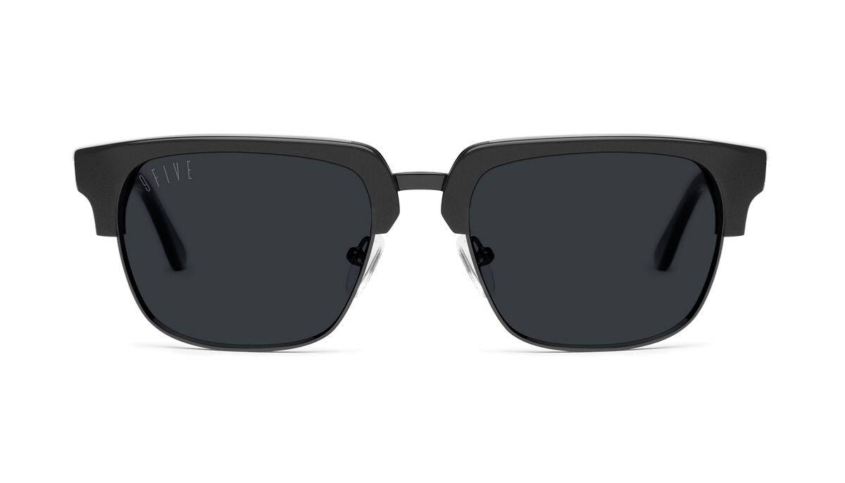 9FIVE Belmont Matte Blackout - Sunglasses & Clear Lens Glasses