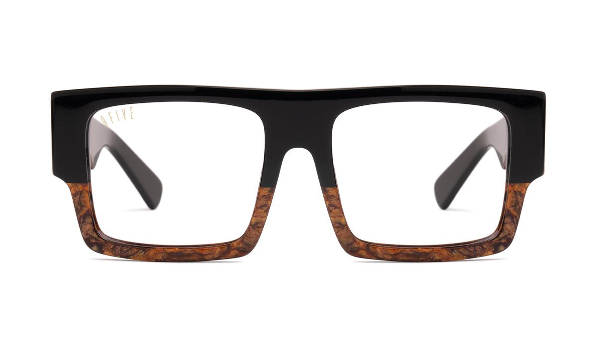 9FIVE Diego Gold Marble & 24K Gold Sunglasses and Glasses