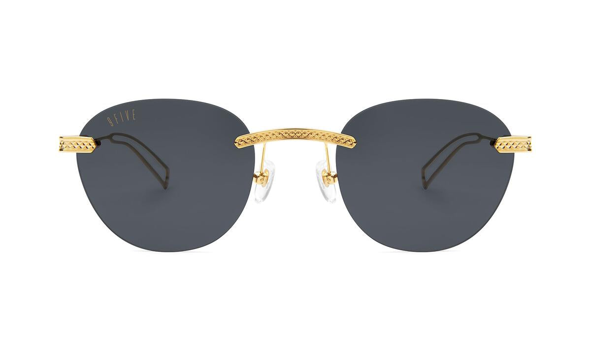 9FIVE Dime Lite 24K Gold Sunglasses