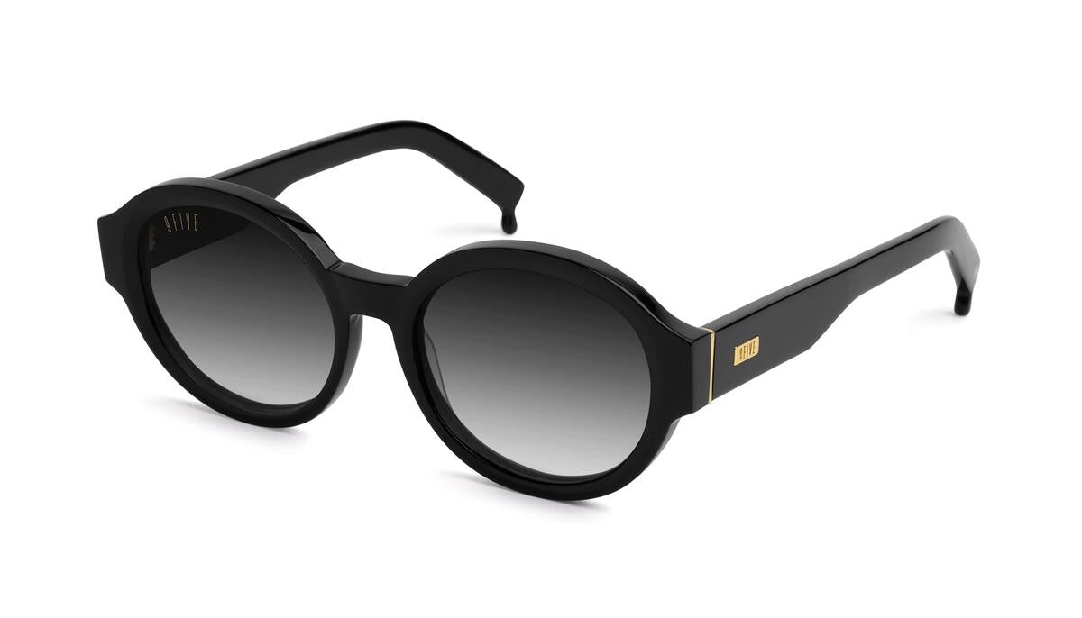 9FIVE Drips Black & 24K Gold Sunglasses