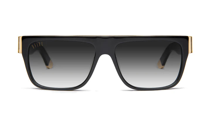 9FIVE 22 Black & 24K Gold Sunglasses