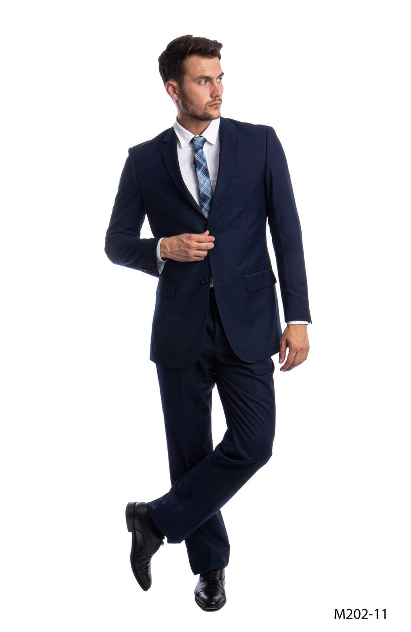 Demantie 2-Piece Modern Fit Solid Suit