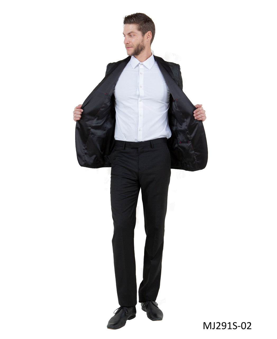 Tazzio Paisley Suit Jacket