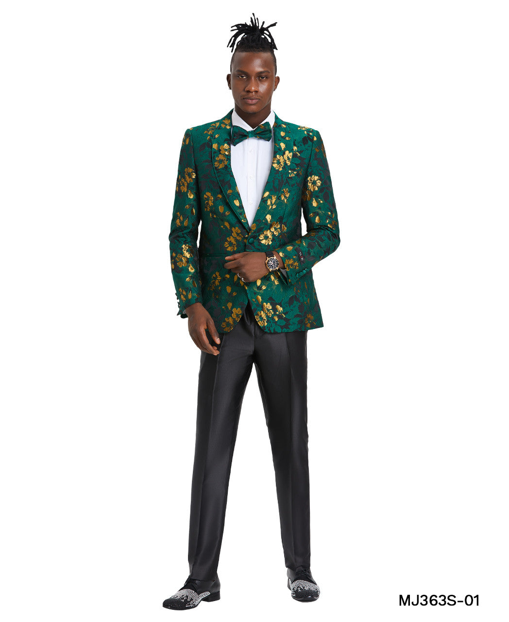 Tazzio Paisley w/ Shawl Lapel