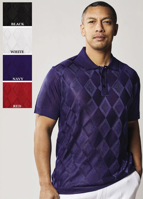 Stacy Adams Argyle Chelli Polo