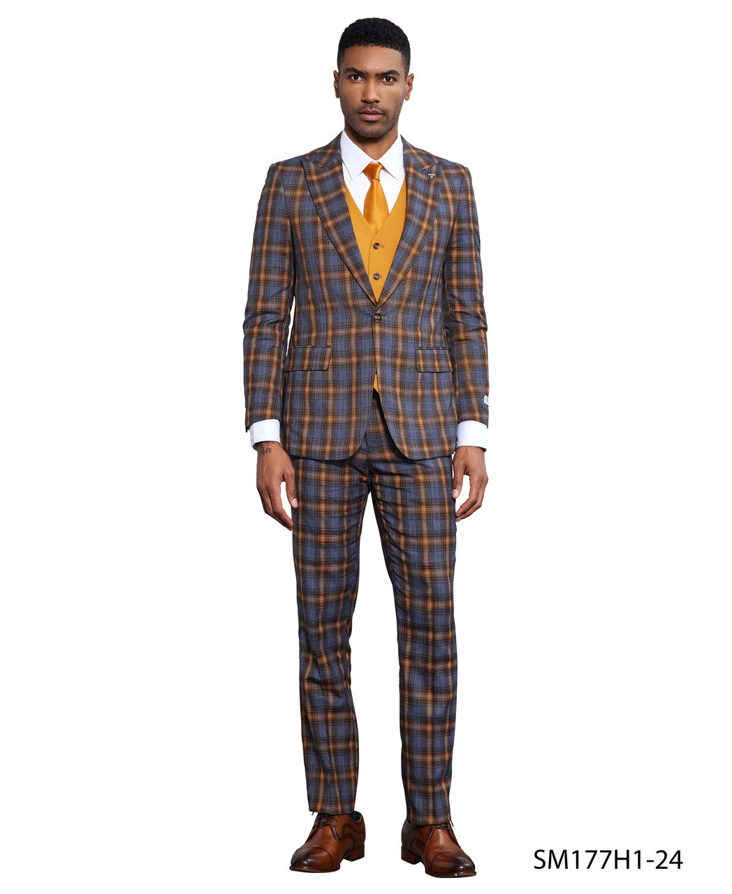Stacy Adams Plaid Series (SM177H)