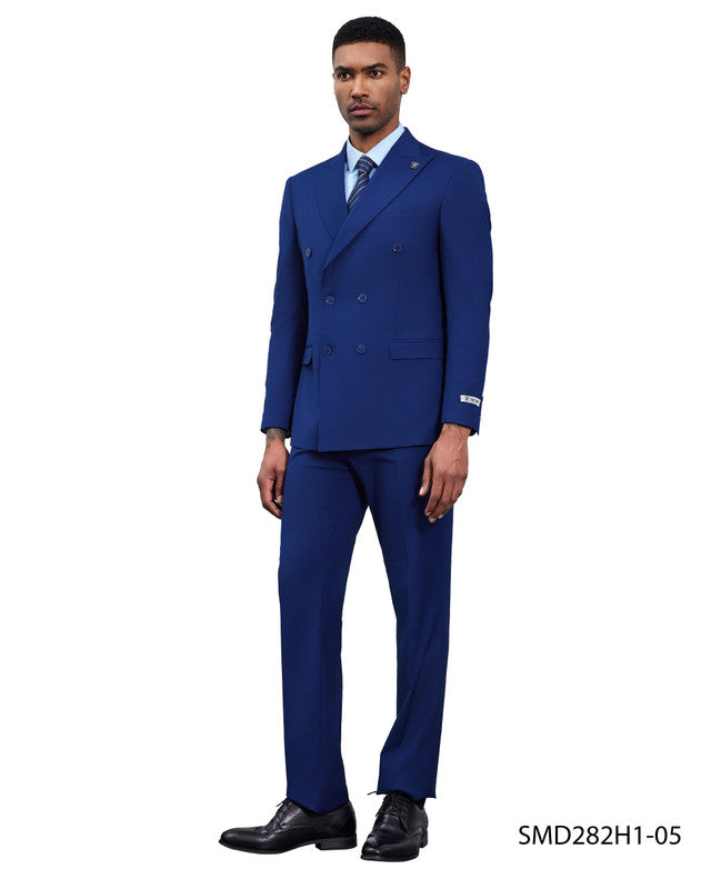 Stacy Adams Double-Breasted Two-Piece Suit
