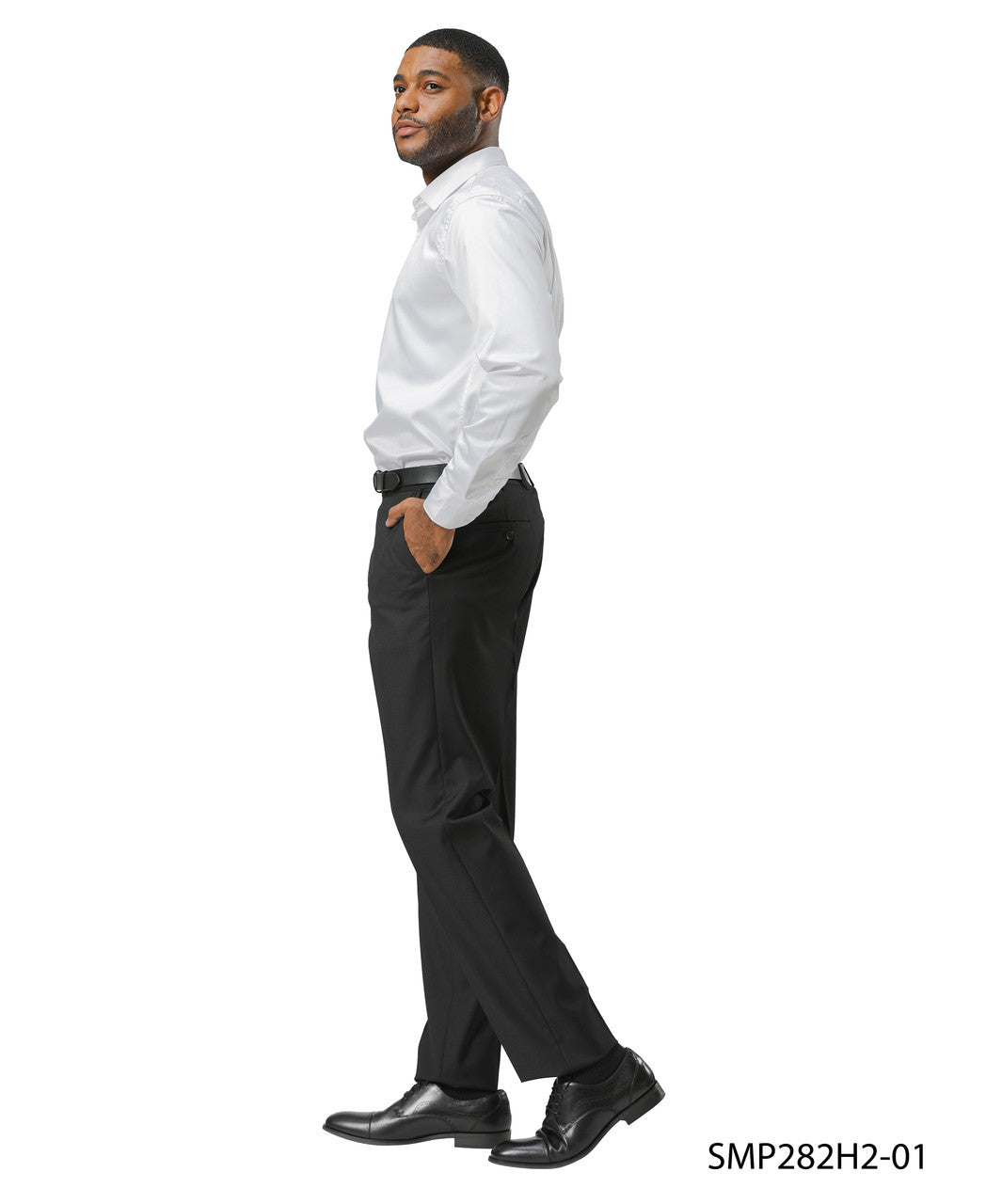Stacy Adams Men's Solid Dress Pants (SMP282H1)