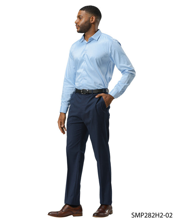 Stacy Adams Men's Solid Dress Pants (SMP282H1)