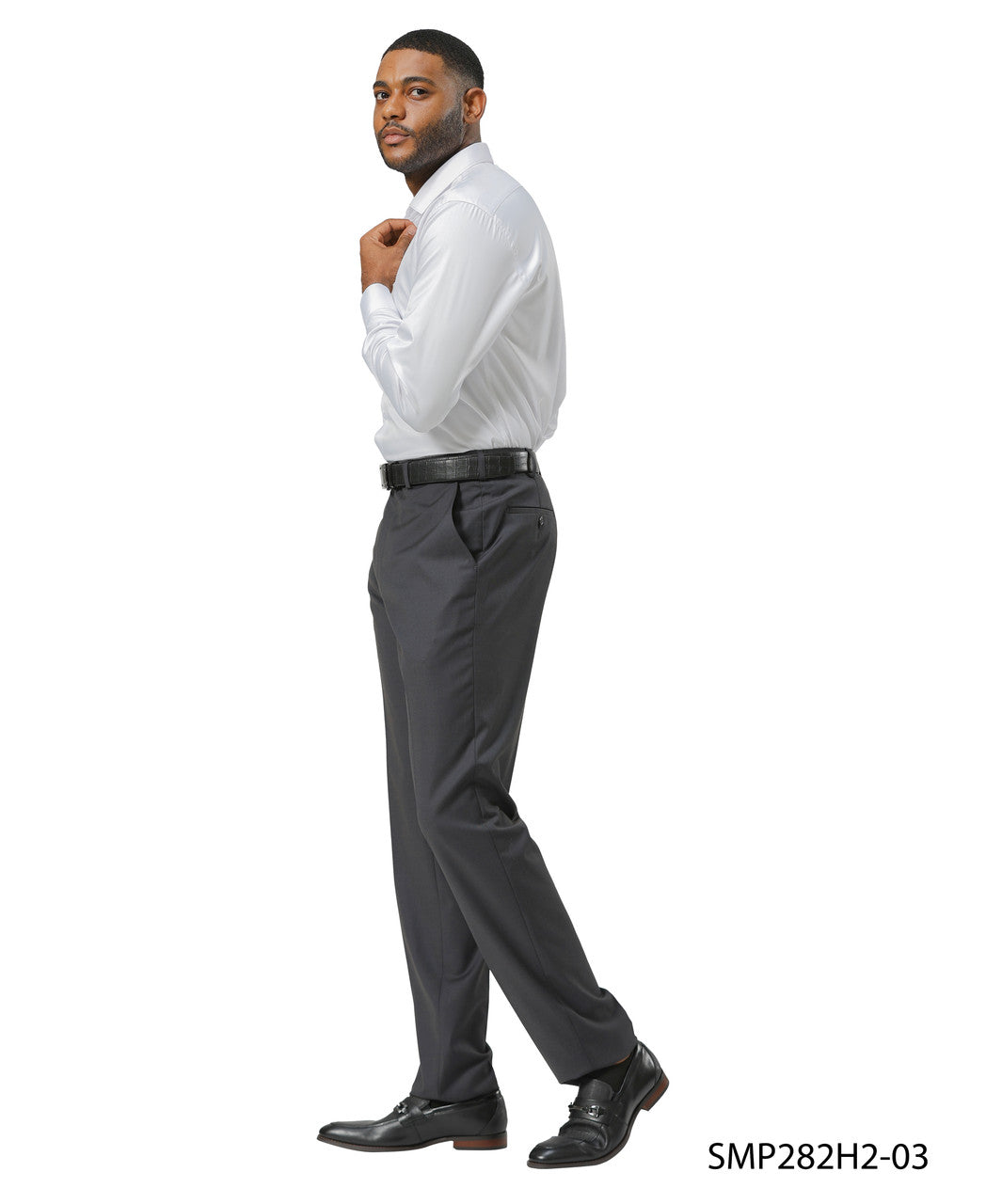 Stacy Adams Men's Solid Dress Pants (SMP282H1)