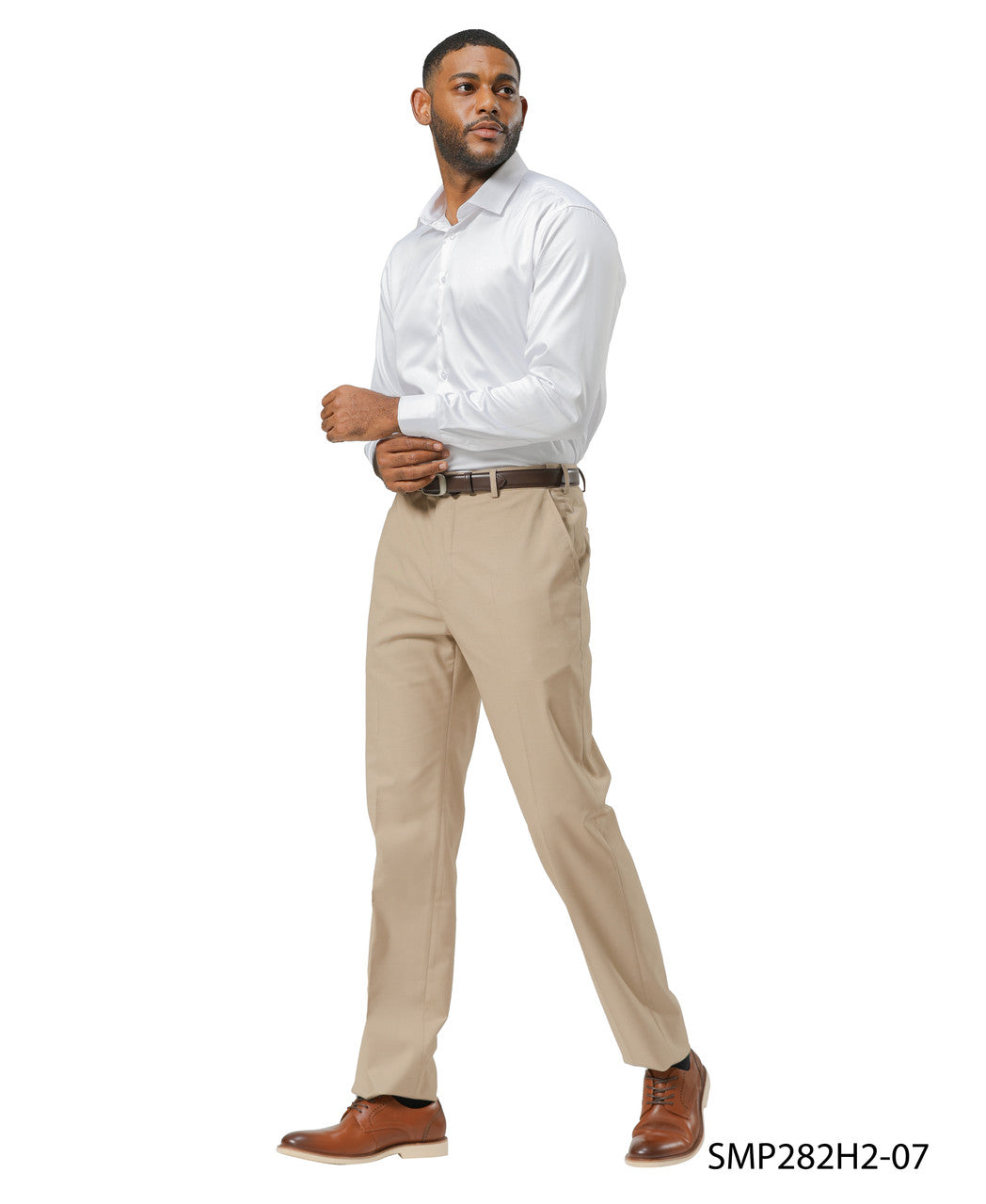 Stacy Adams Men's Solid Dress Pants (SMP282H1)