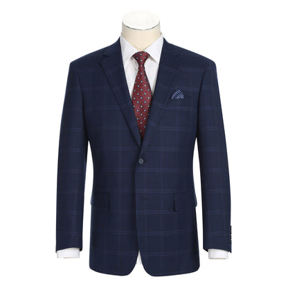 Renoir Classic Fit 2-Piece Suit-Checkered