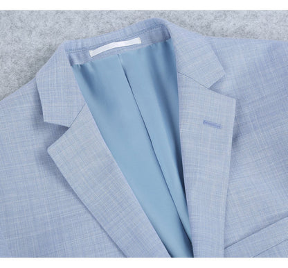 Renoir Men's 2-Piece Slim Fit Single Breasted Notch Lapel Suit