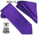 Stacy Adams 400S Tie & Handkerchief Set