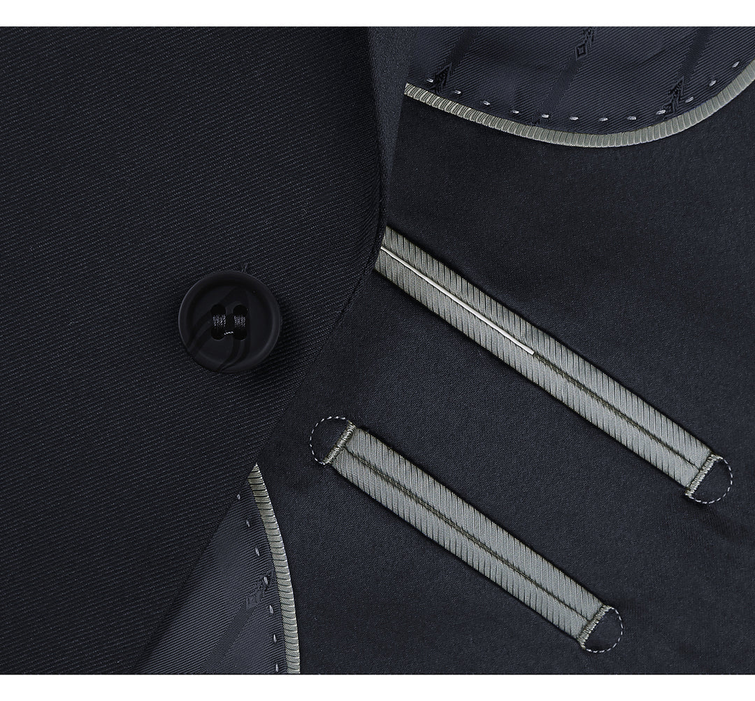Renoir 201 Series Men's 2-Piece Notch Lapel Suit