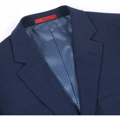 Renoir Classic Fit Checked Suit