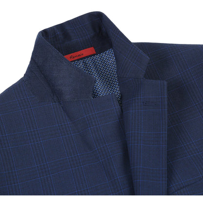 Renoir Classic Fit Checked Suit