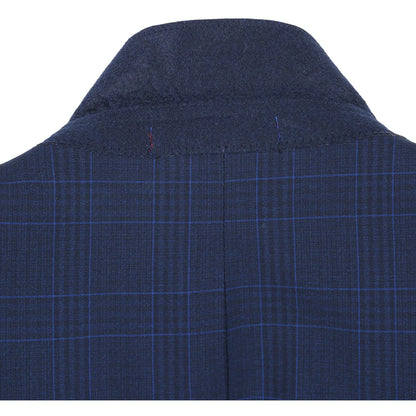 Renoir Classic Fit Checked Suit