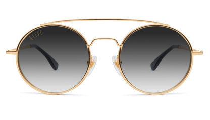 9FIVE 50-50 XL 24K Gold Sunglasses