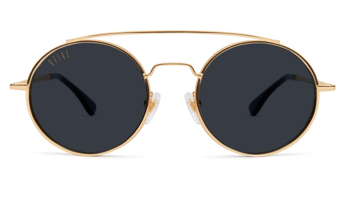 9FIVE 50-50 XL 24K Gold Sunglasses