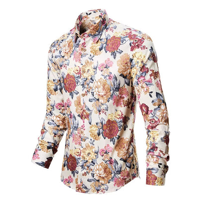 B's Closet Signature Floral Dress Shirt