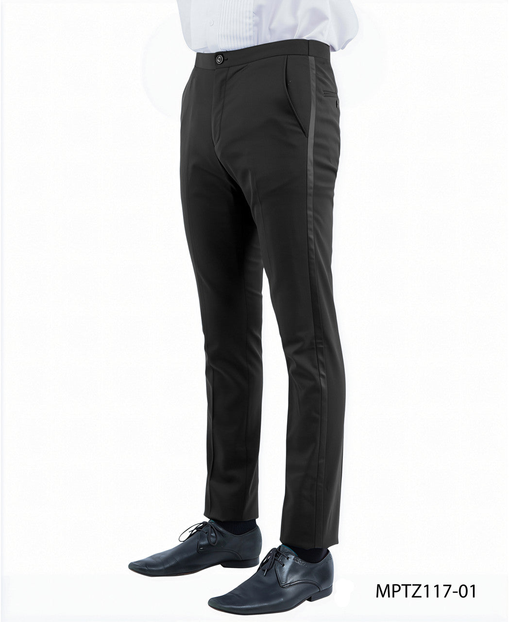 Zegarie Men’s Tailored Fit Tuxedo Pants