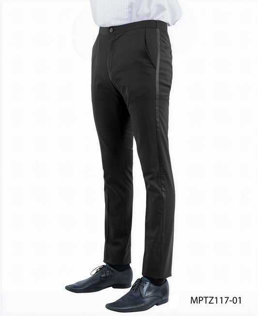 Zegarie Men’s Tailored Fit Tuxedo Pants