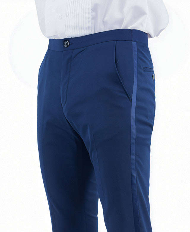 Zegarie Men’s Tailored Fit Tuxedo Pants