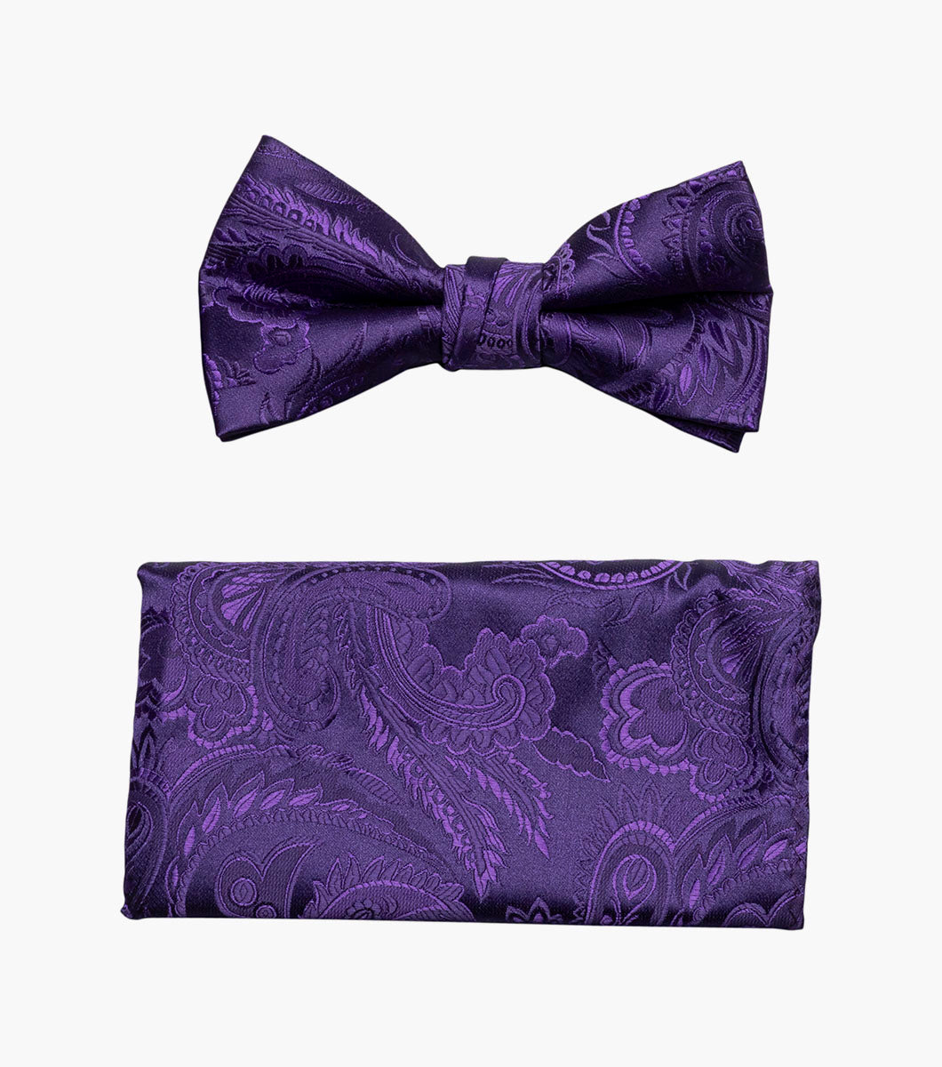 Stacy Adams 276 Bow Tie & Hanky Set