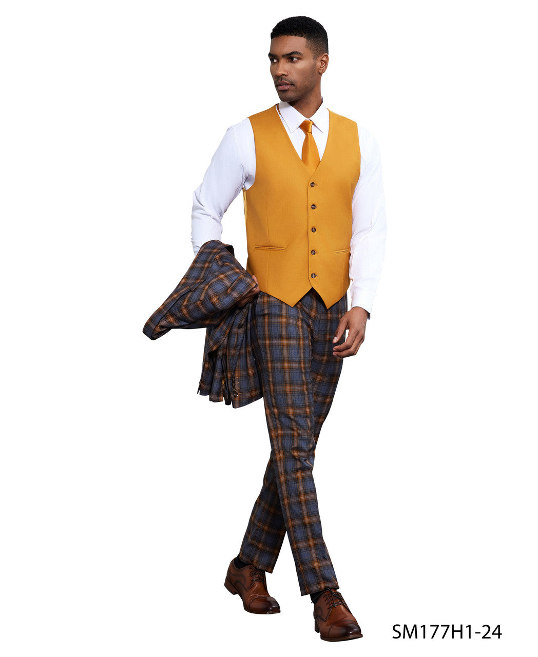 Stacy Adams Plaid Series (SM177H)