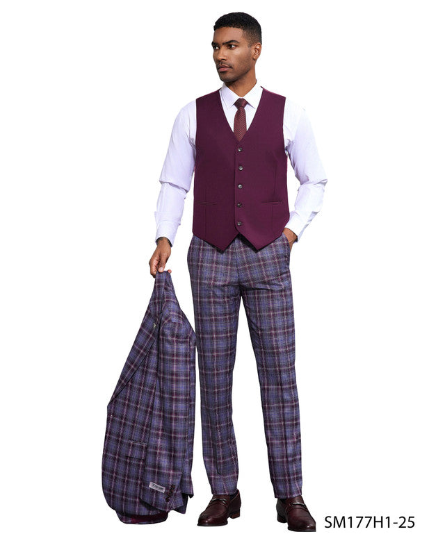 Stacy Adams Plaid Series (SM177H)