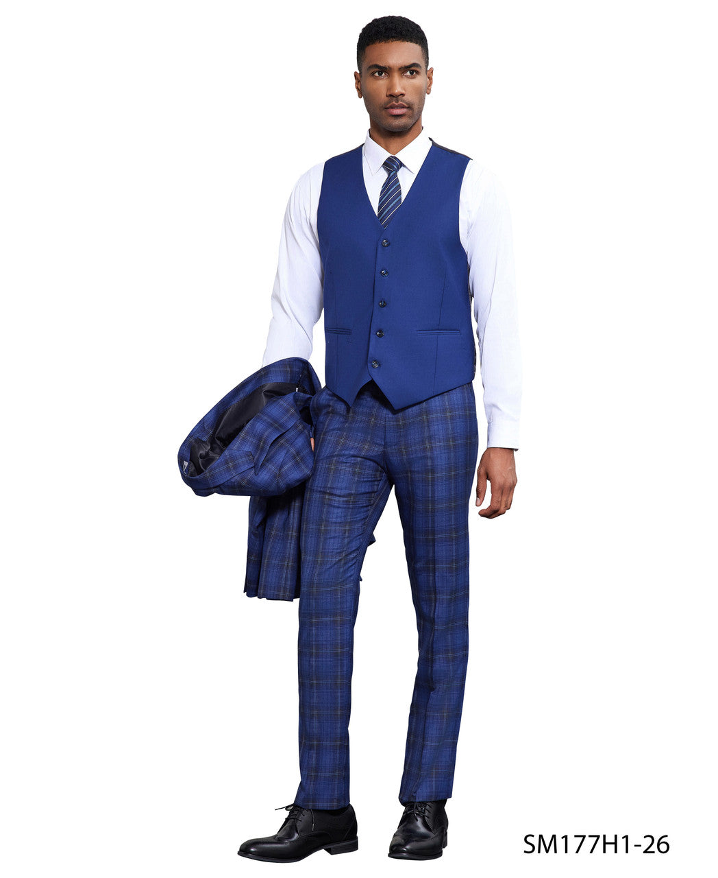 Stacy Adams Plaid Series (SM177H)