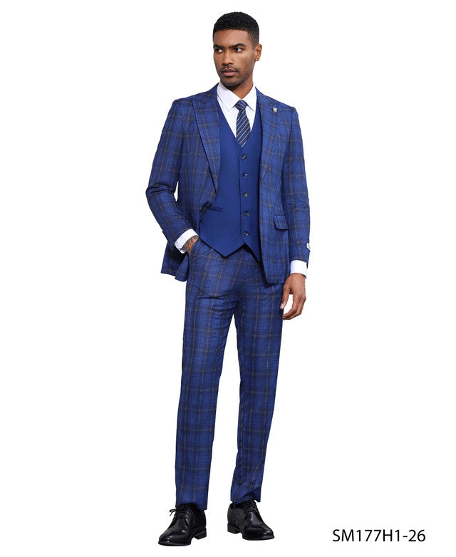 Stacy Adams Plaid Series (SM177H)