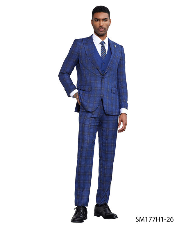 Stacy Adams Plaid Series (SM177H)