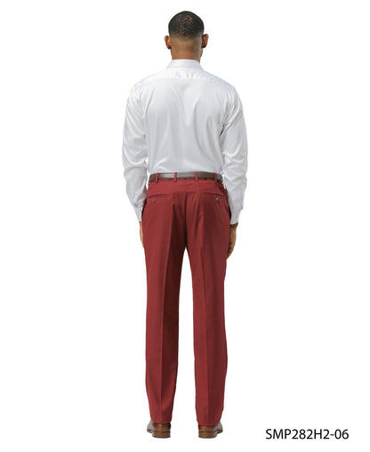 Stacy Adams Men's Solid Dress Pants (SMP282H1)