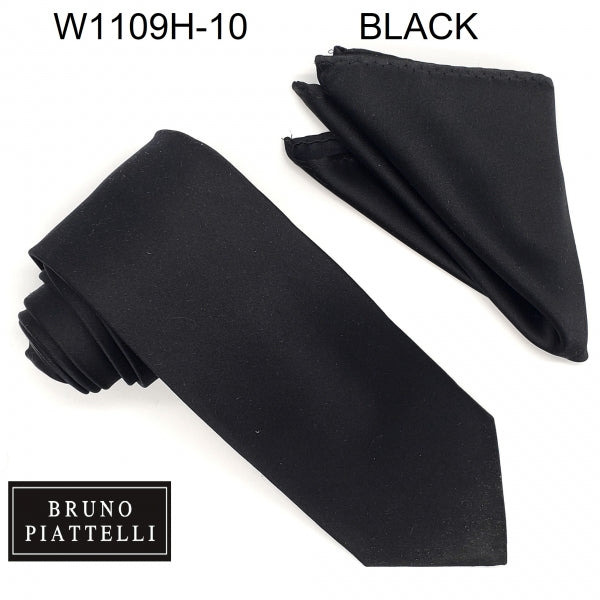 Bruno Piattelli® Roma Hi-Density Satin Silk Tie