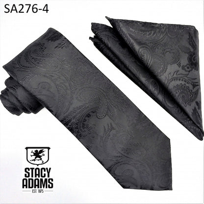 Stacy Adams Tie & Handkerchief Set